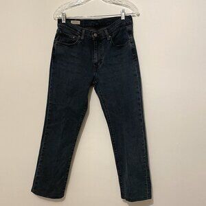 LEVIS 514 Jeans | Mens 30 x 30 BIG E Premium Denim Blue Vintage 70s Stretch